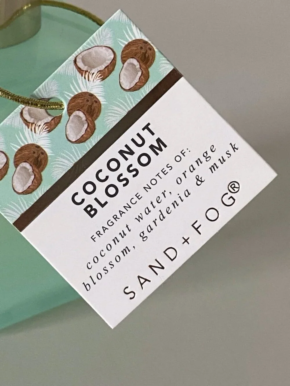 Sand‎ + Fog Eau De Parfum Oil 1.7 fl oz Coconut Blossom Orange Gardenia Musk NEW